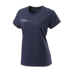 Wilson Tennis Shirt Team II Tech navyblau Damen